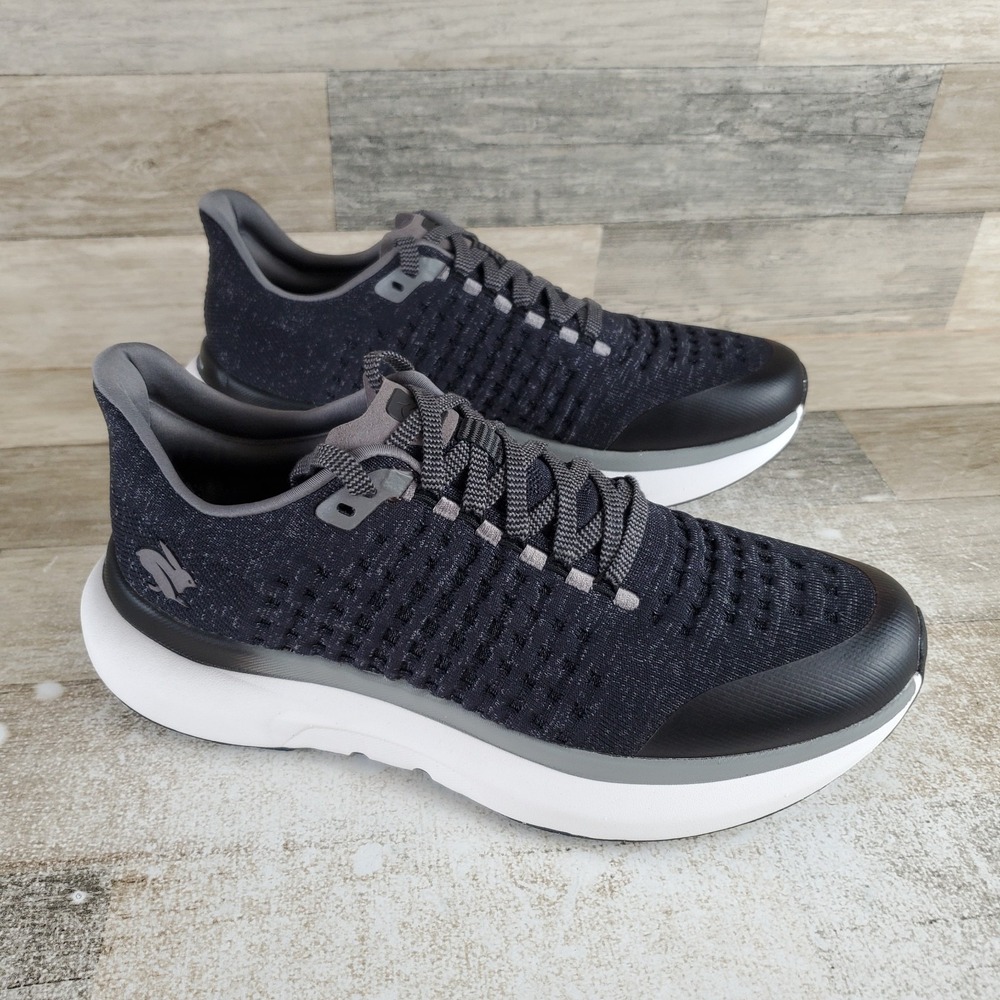 Rabbit‎ Dream Chaser Mens Shoes Sz 10.5 M Running Black Lace Up Low Top Sneakers